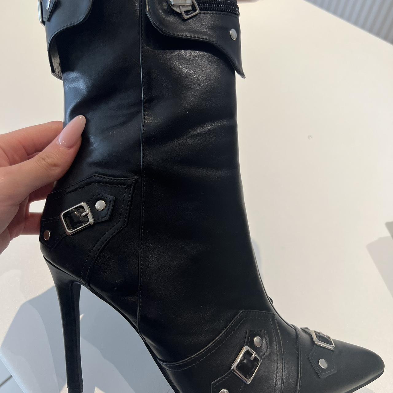 Ego Catfight boots UK 8/41 Never worn Balenciaga... Depop