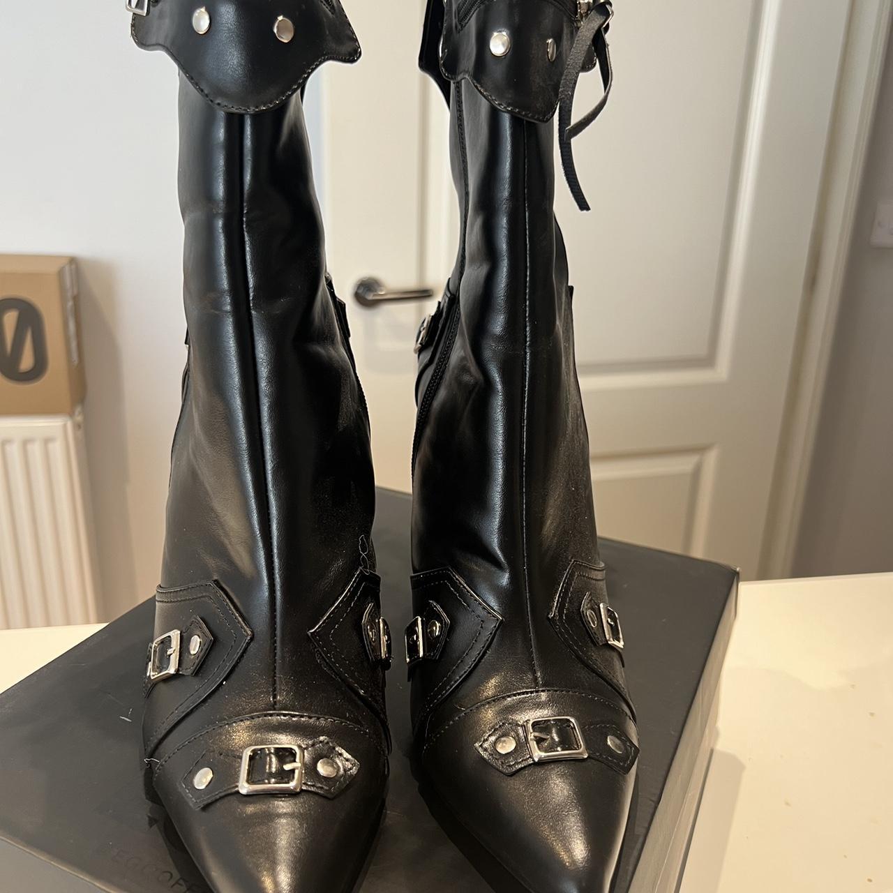 Ego Catfight boots UK 8/41 Never worn Balenciaga... Depop