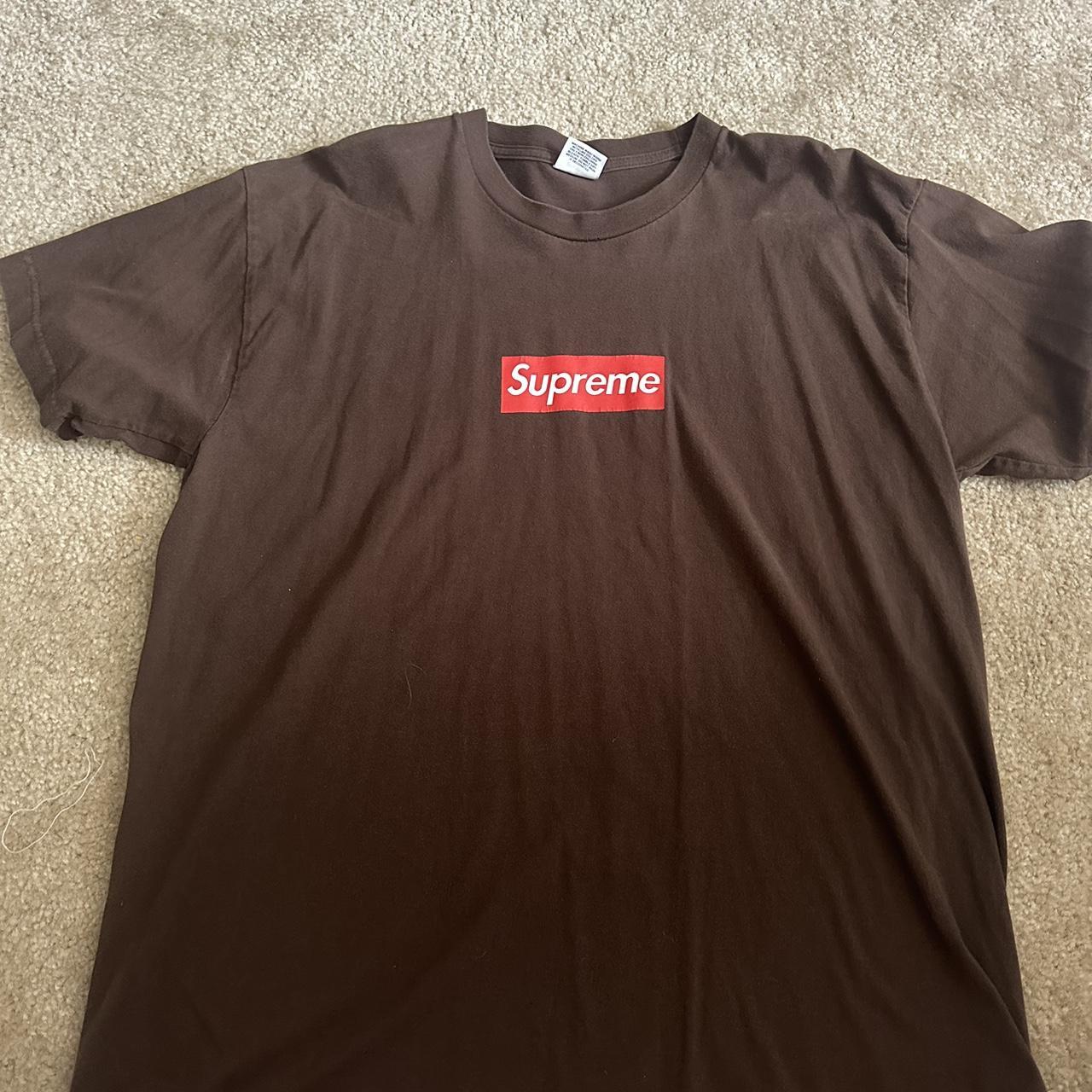 supreme 20th anniversary box logo tee!! going for... - Depop