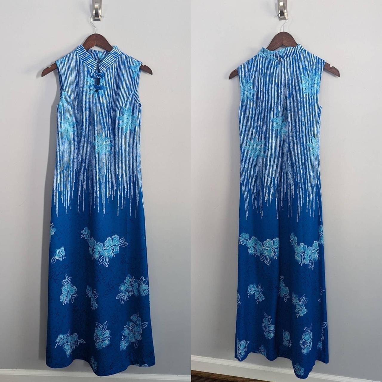 Vintage Sidan 2024 Hawaii dress