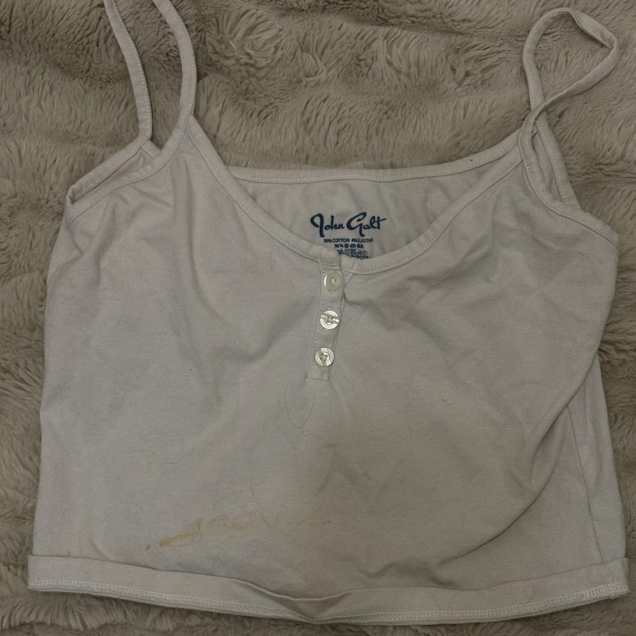 Brandy Melville 'Tiffany Cotton Tank' Top Took the - Depop