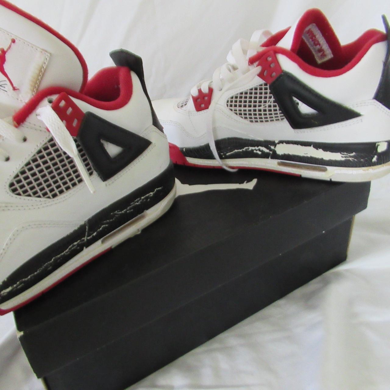 womens jordans red and white
