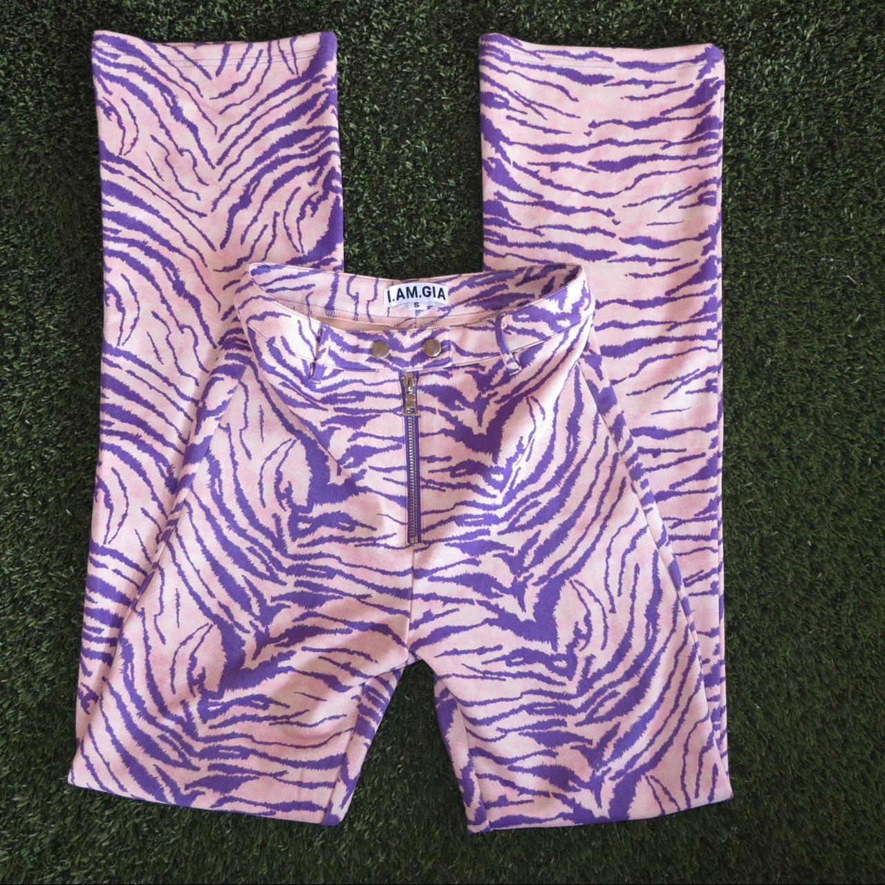 IAMGIA pink and purple zebra set (sold as set not... Depop