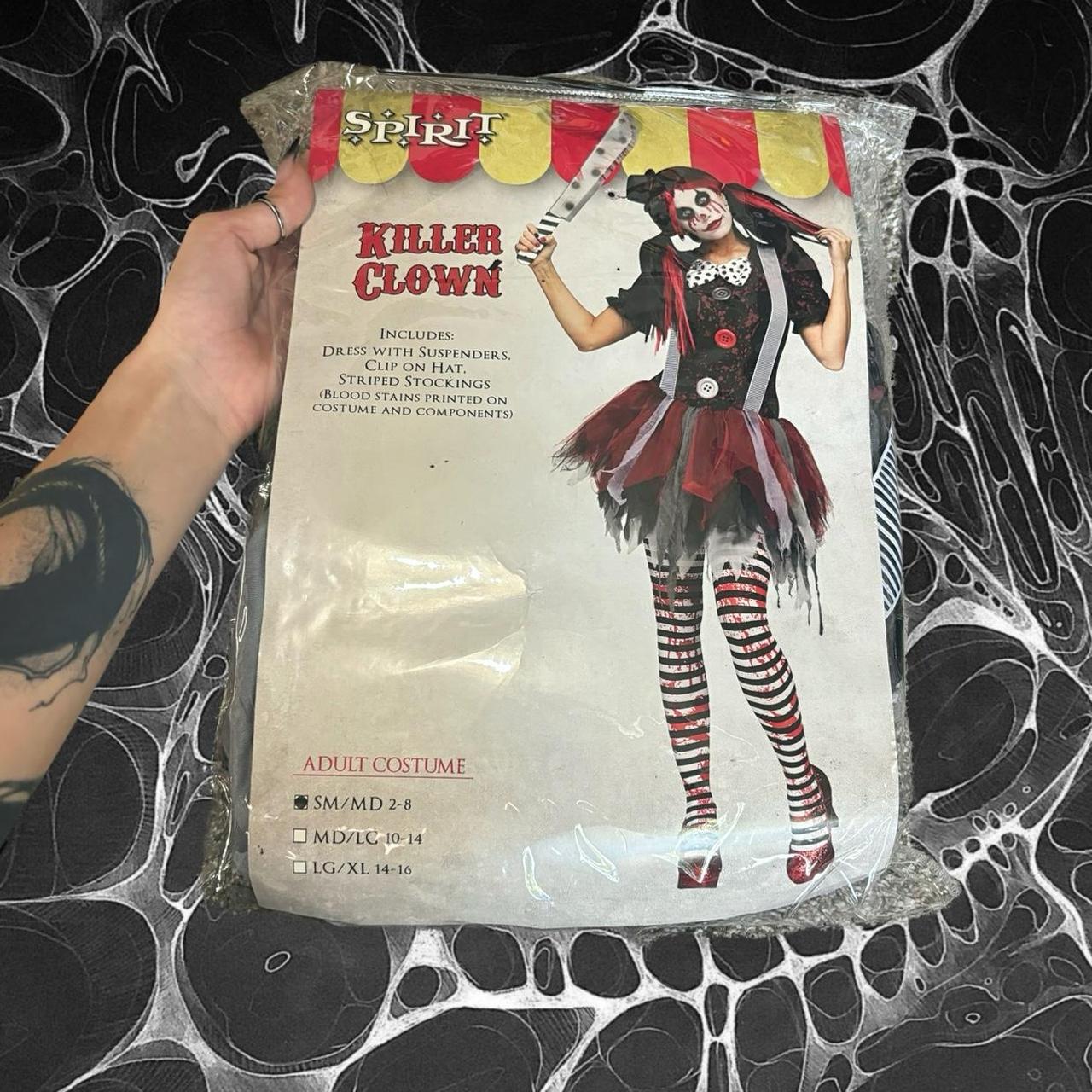 Women’s Killer Clown Halloween costume! From Spirit, - Depop