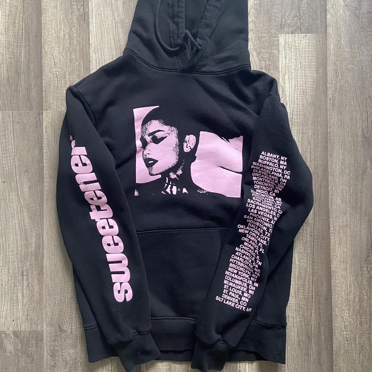 Sweetener hot sale cover hoodie