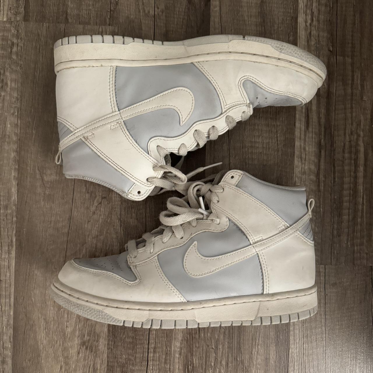 dunk high platinum white