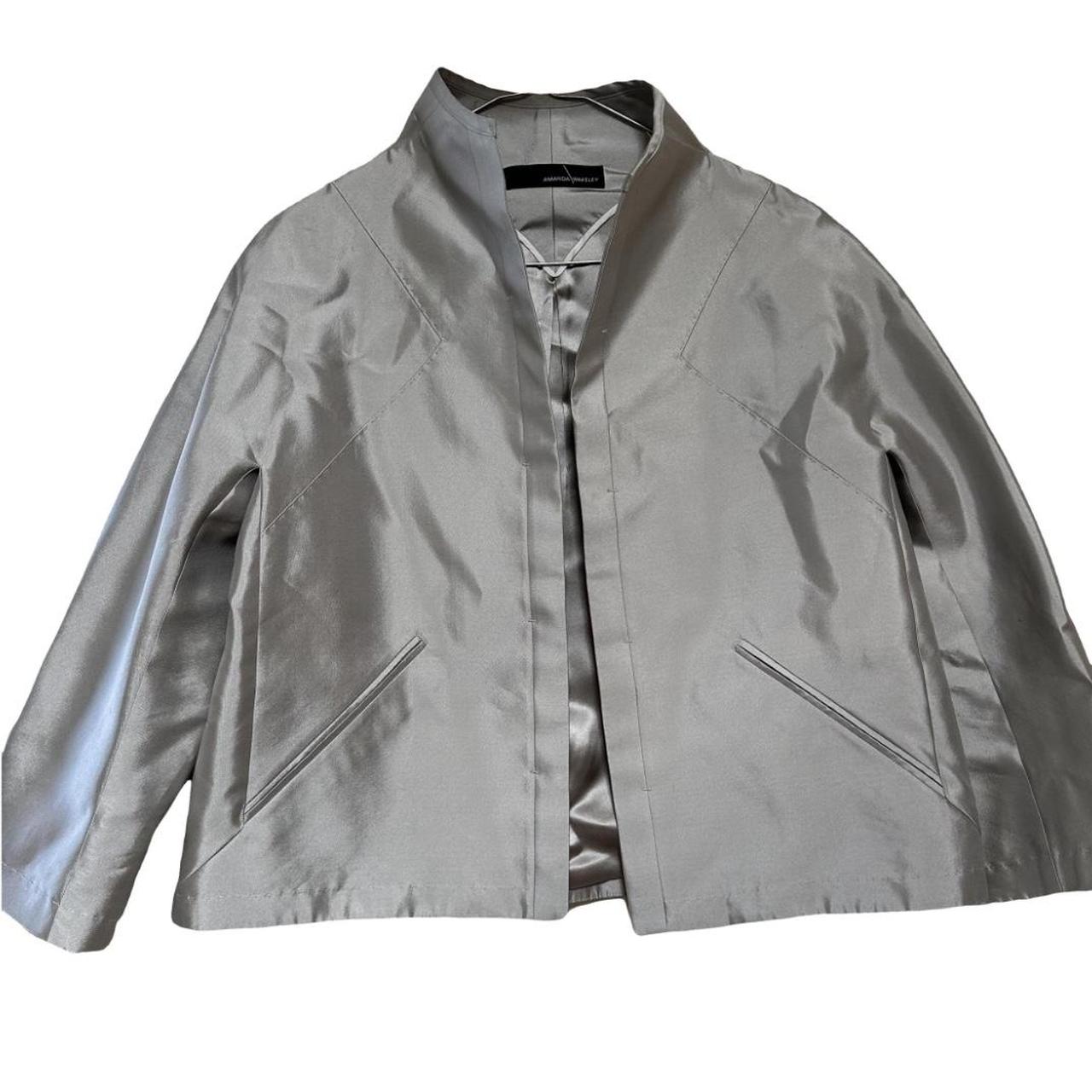 Amanda wakeley leather on sale jacket