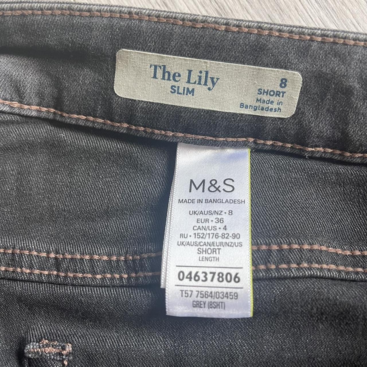 M&S The Lily, Grey straight leg jeans