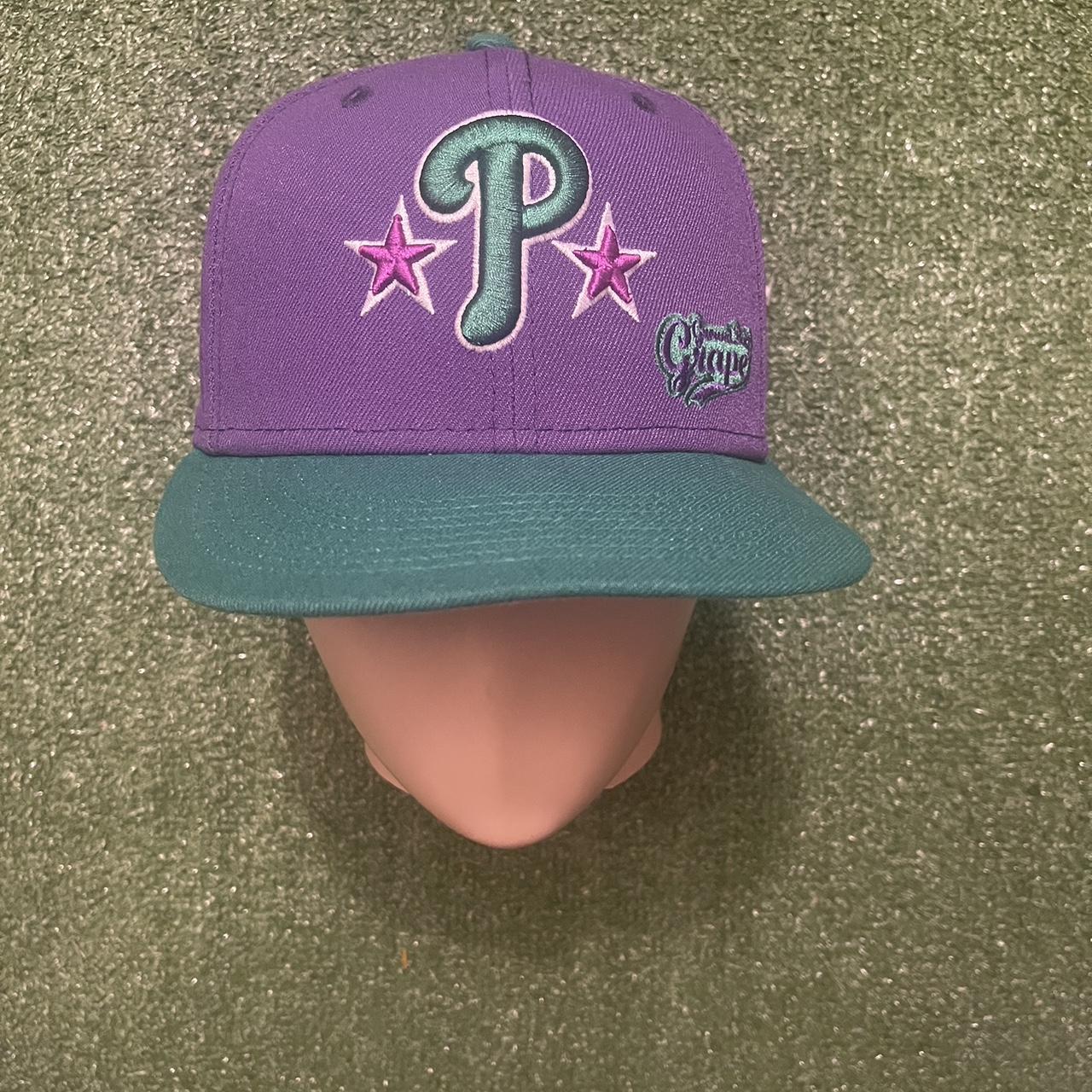 Philadelphia Phillies Mens Fitted hat 59Fifty Size 6 - Depop