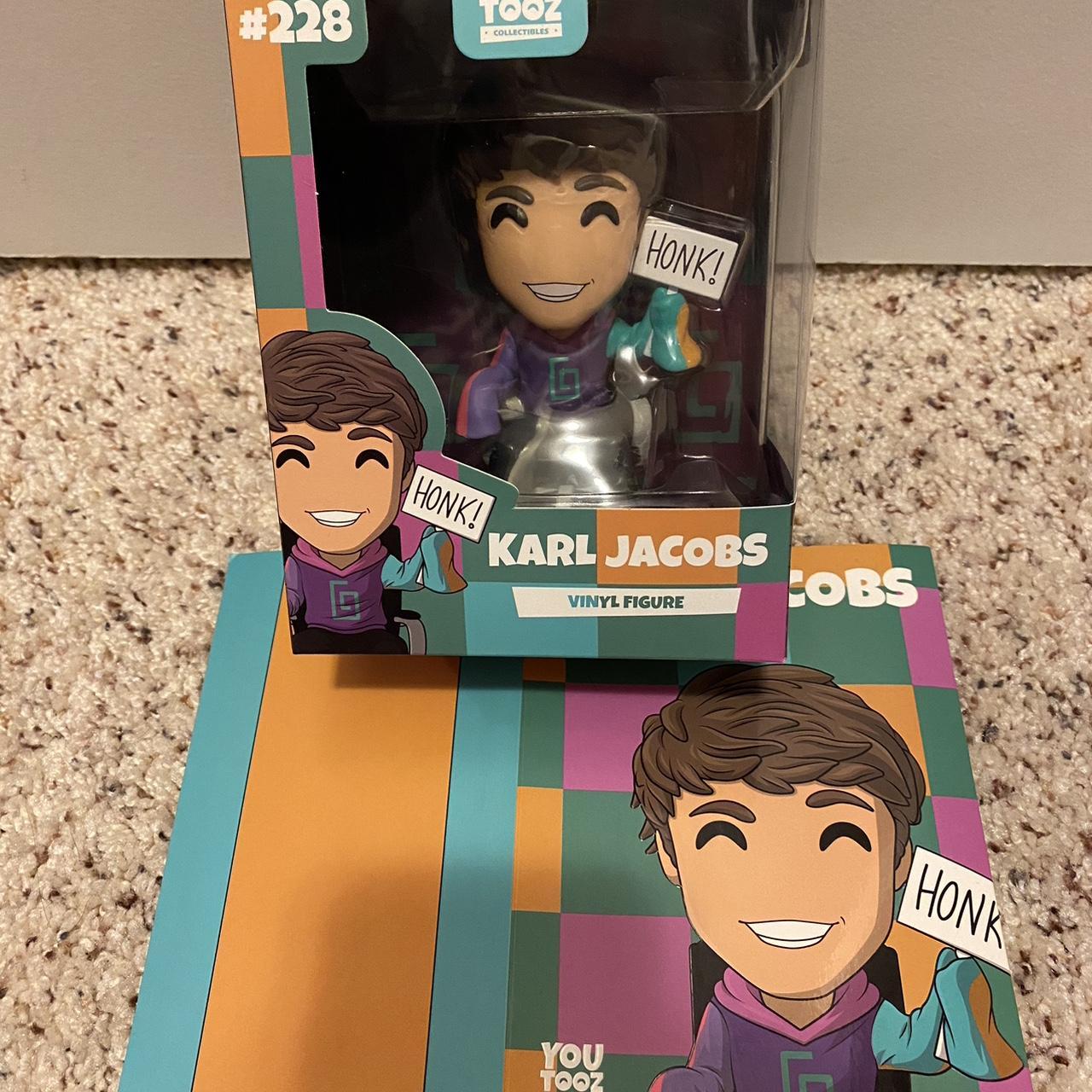 OG Karl Jacobs Youtooz with slip cover youtooz... Depop