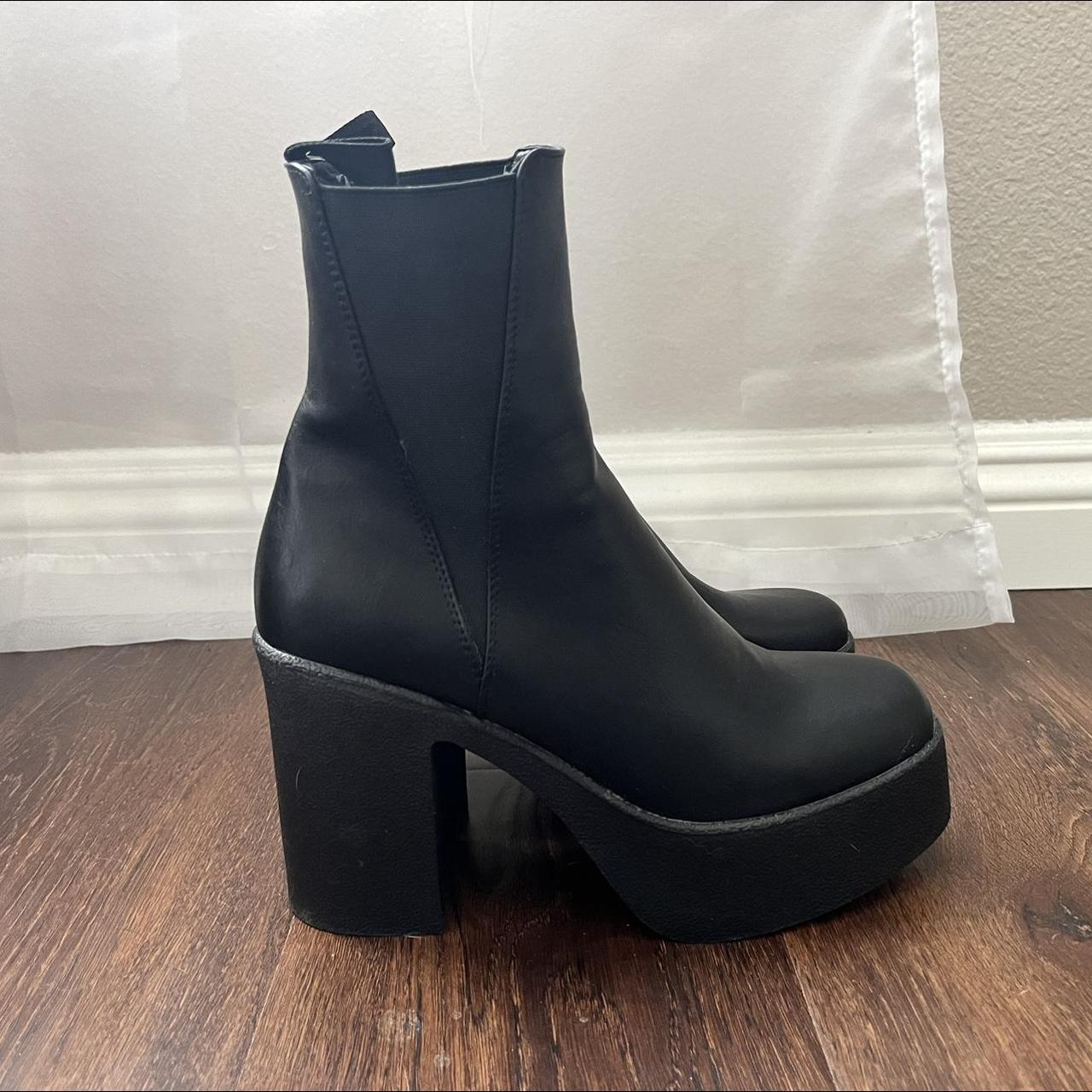 lamoda flared heel