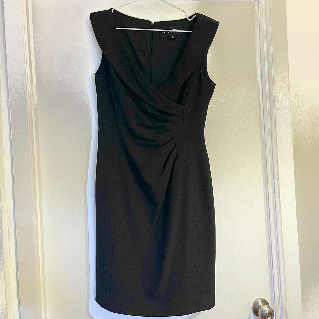 Chelsea Rose Black Formal Dress Size: 8 (tight... - Depop