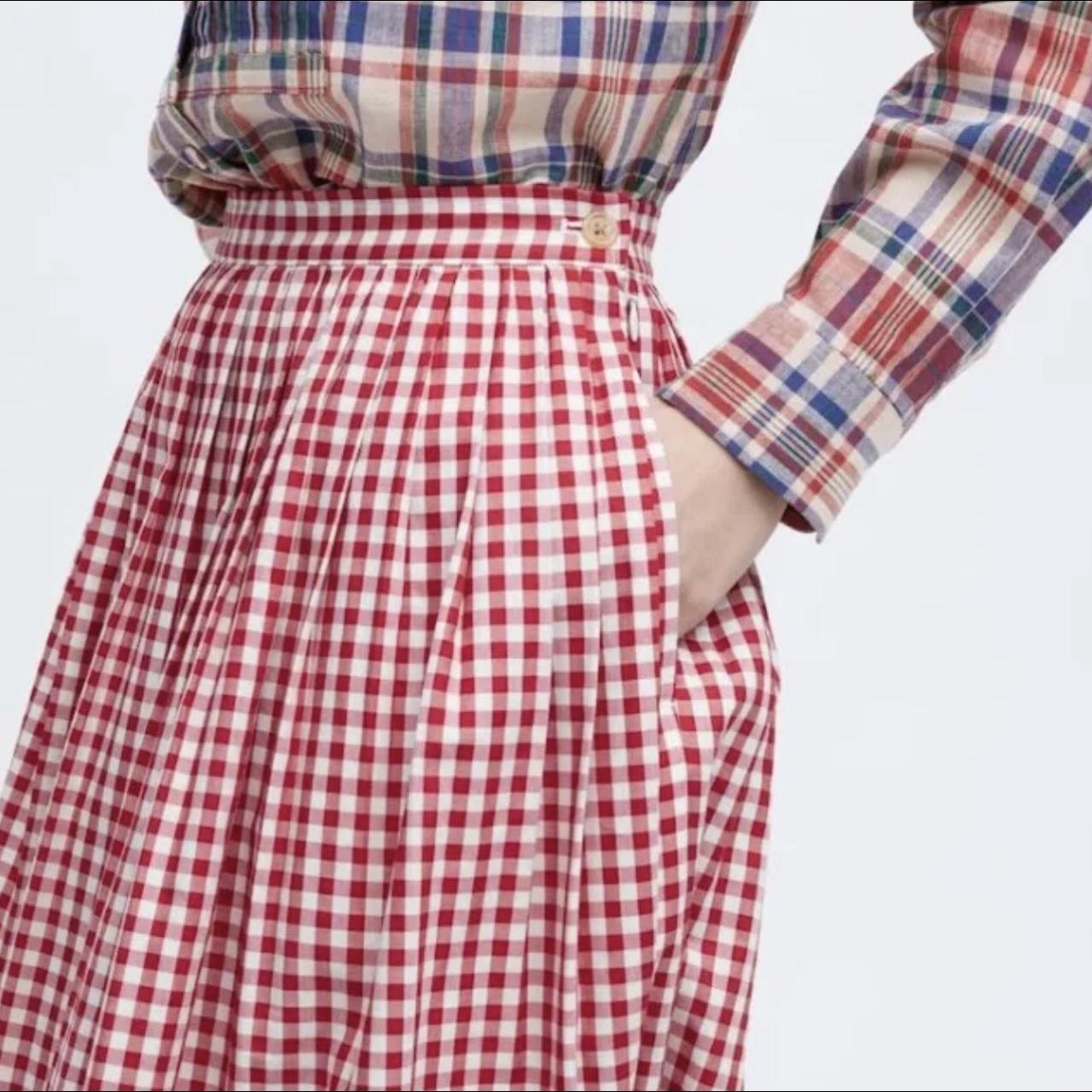 スカート Ines de la fressange Skirts WOMEN'S INES DE LA FRESSANGE DENIM GATHER SKIRT | UNIQLO CA