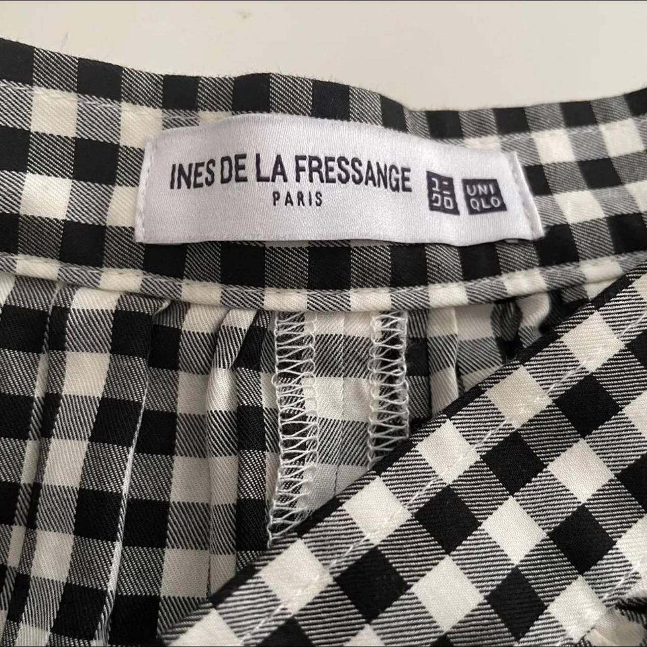 UNIQLO x INES DE LA FRESSANGE Cotton Twill Gather | Depop