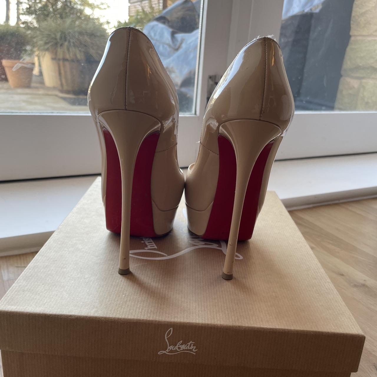 Fetish Peep 150 Patent Christian Louboutin in size | Depop Fetish Peep 150 Patent Christian Louboutin in size | Depop