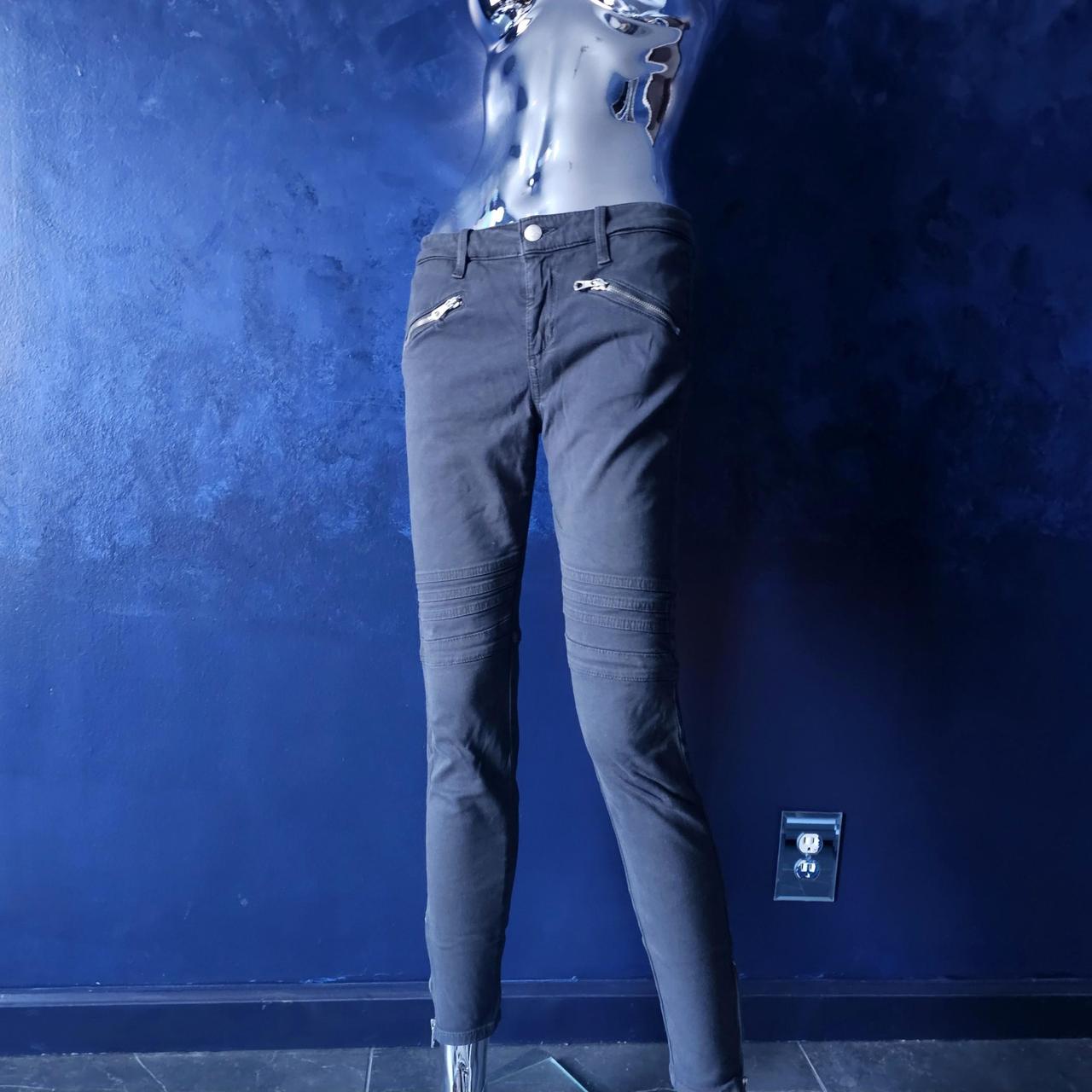 Joe's Jeans Women's Low rise Embellished Pants Blue M – Low