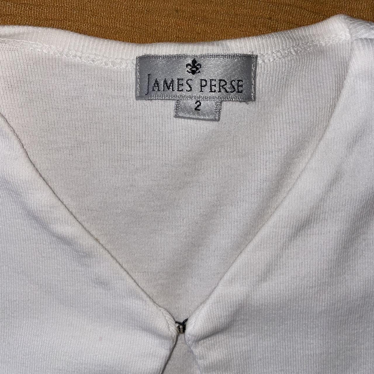 James Perse Women's White Blouse (4)