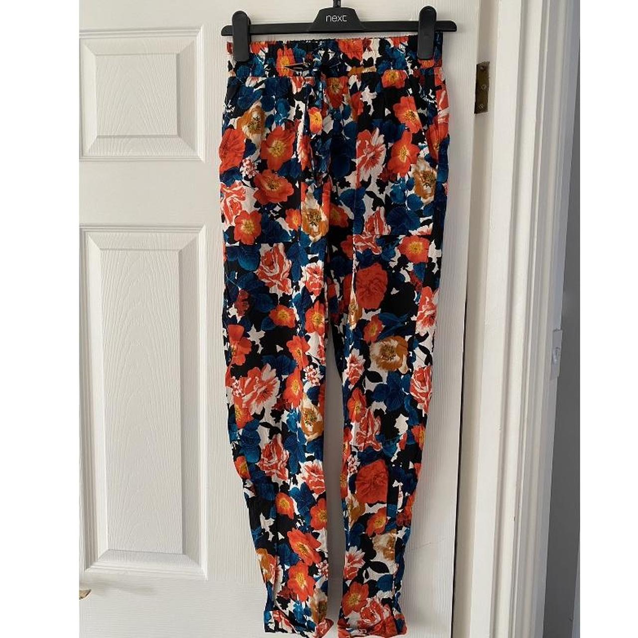 Dorothy perkins outlet floral trousers