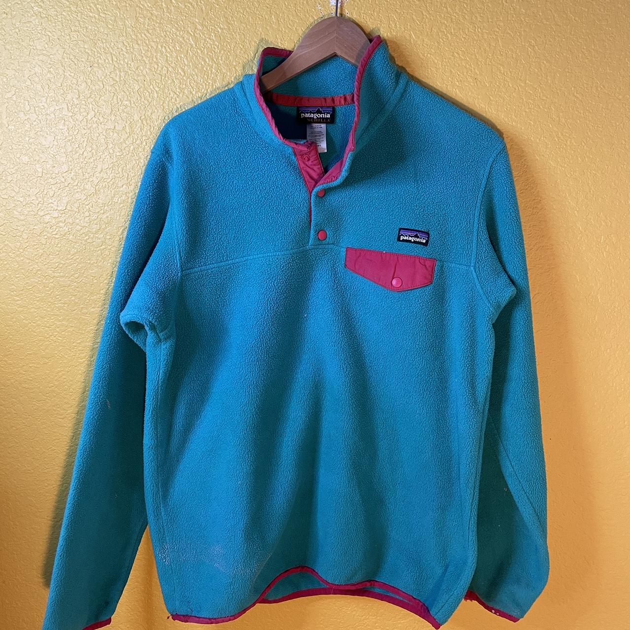Patagonia Fleece Sweater Size Womens Large Cond... - Depop