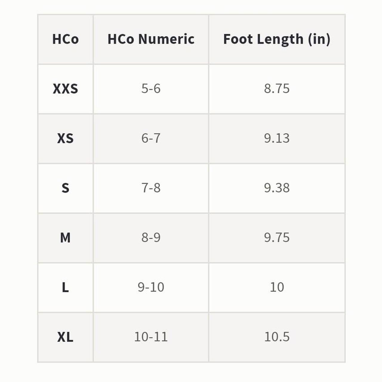 Hollister shoe clearance sizes