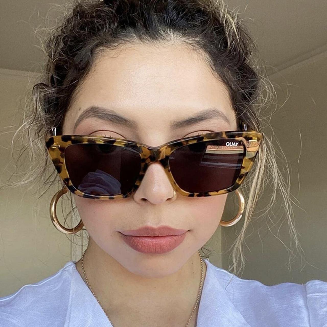 Quay Australia tortoise frame sunglasses!! Never... Depop