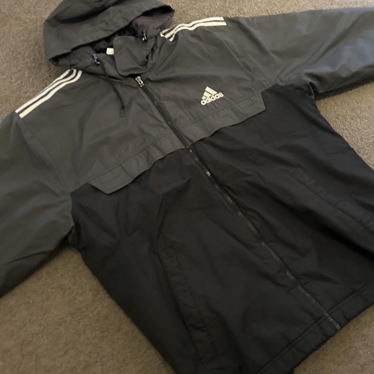 Vintage Y2K Adidas Roadman Style Windbreaker... - Depop