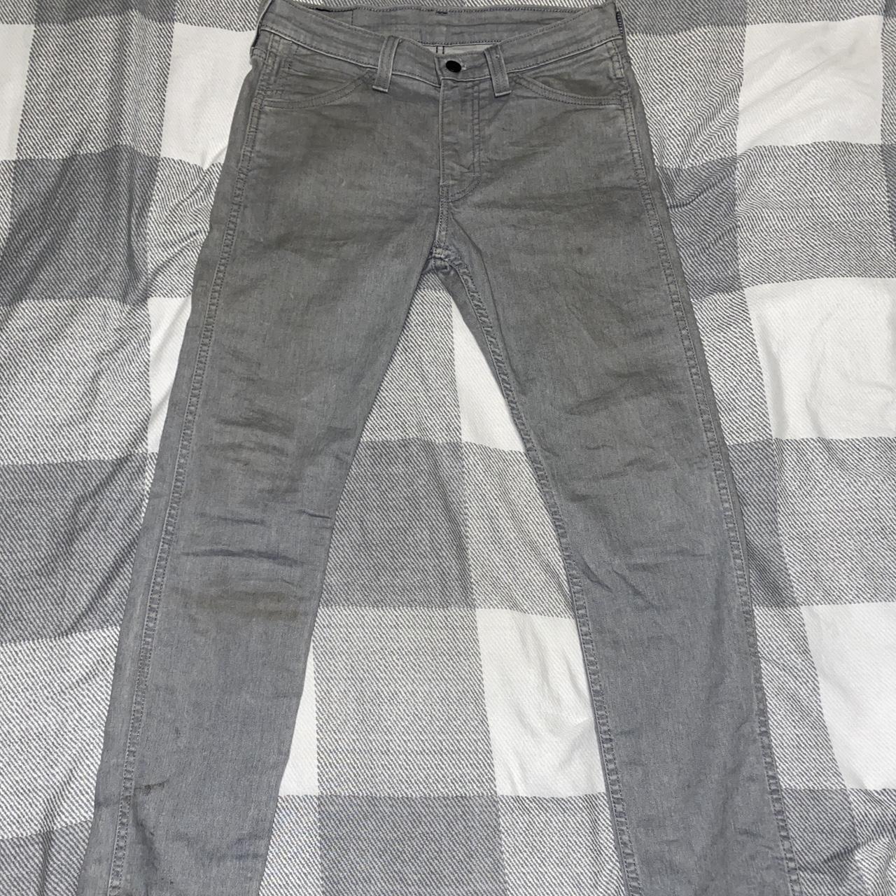 Levi Strauss Grey Skinny Jeans 30W 32L Obvious signs... - Depop