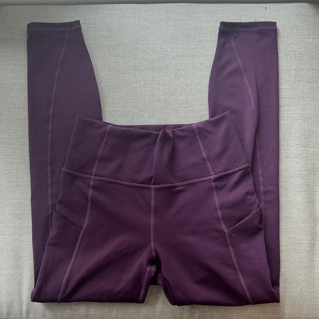 fabletics burgundy pureluxe leggings, #fabletics