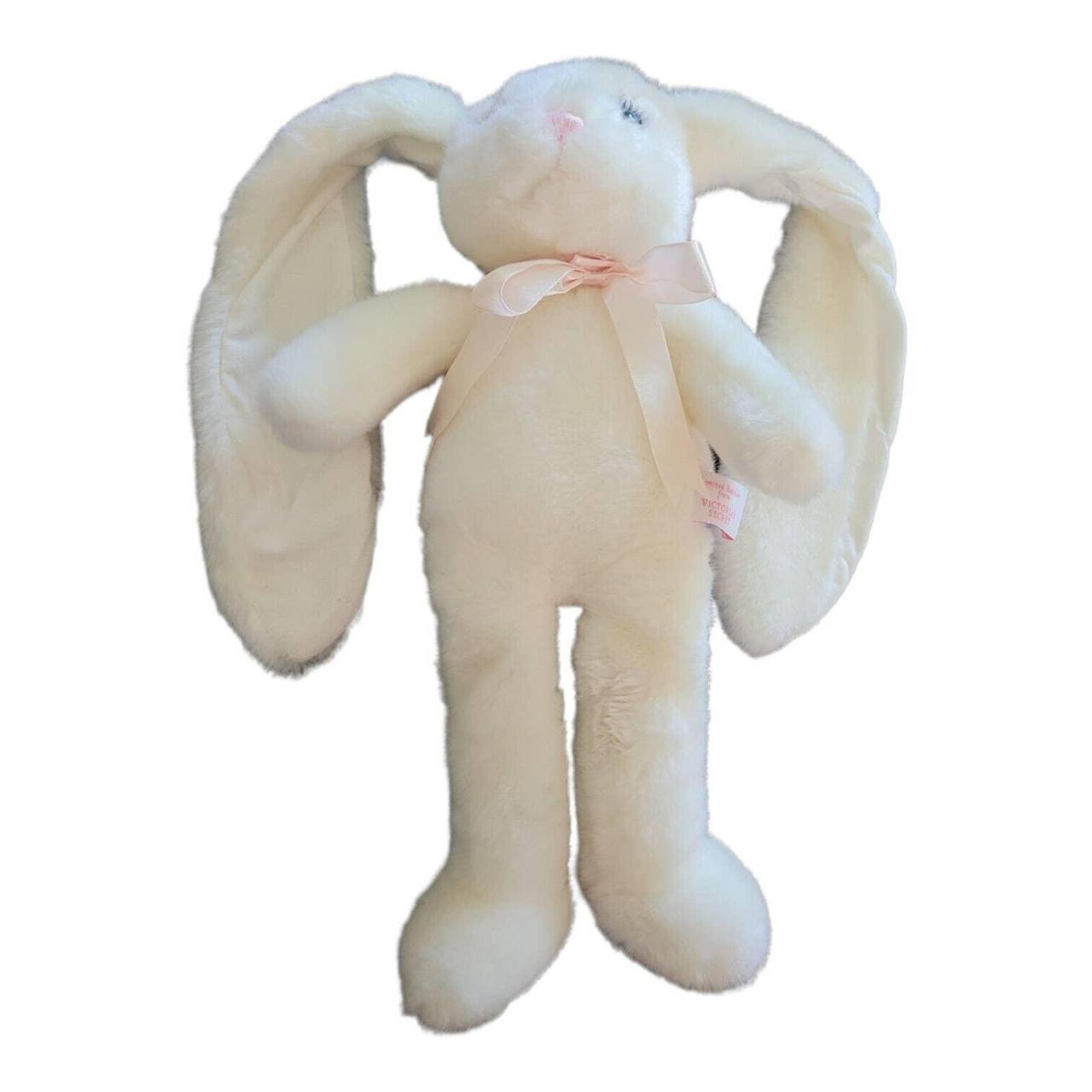 Victoria's Secret White Bunny Rabbit Plush Limited... Depop