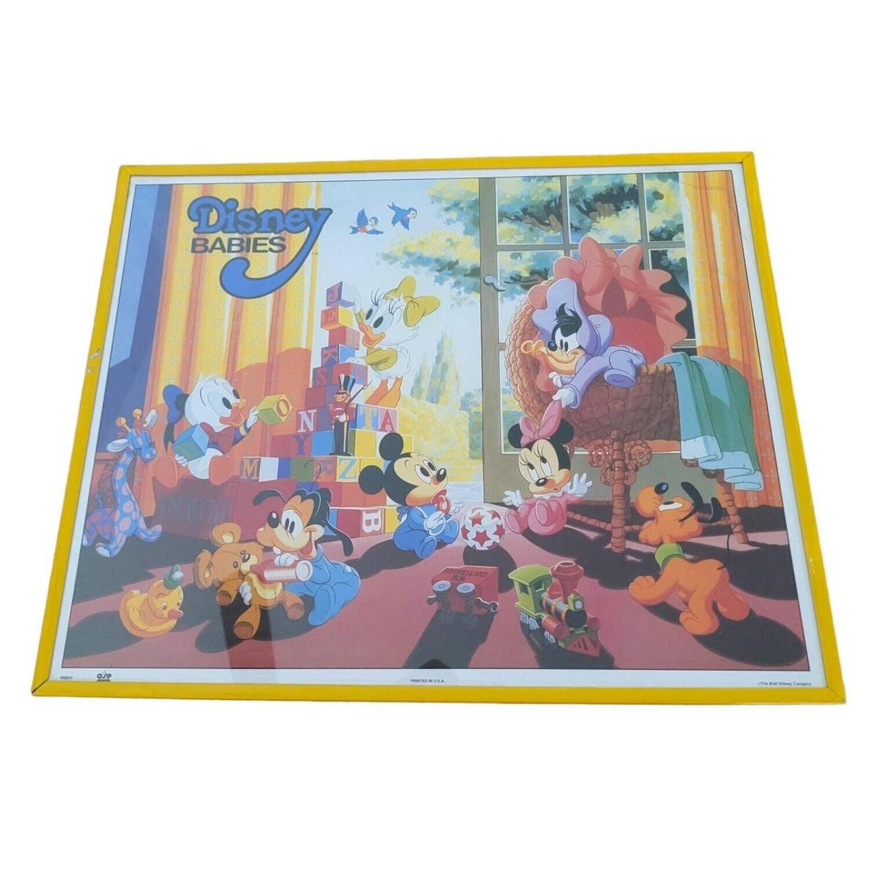  Disney Mickey and Minnie Mouse Retro Vintage Art