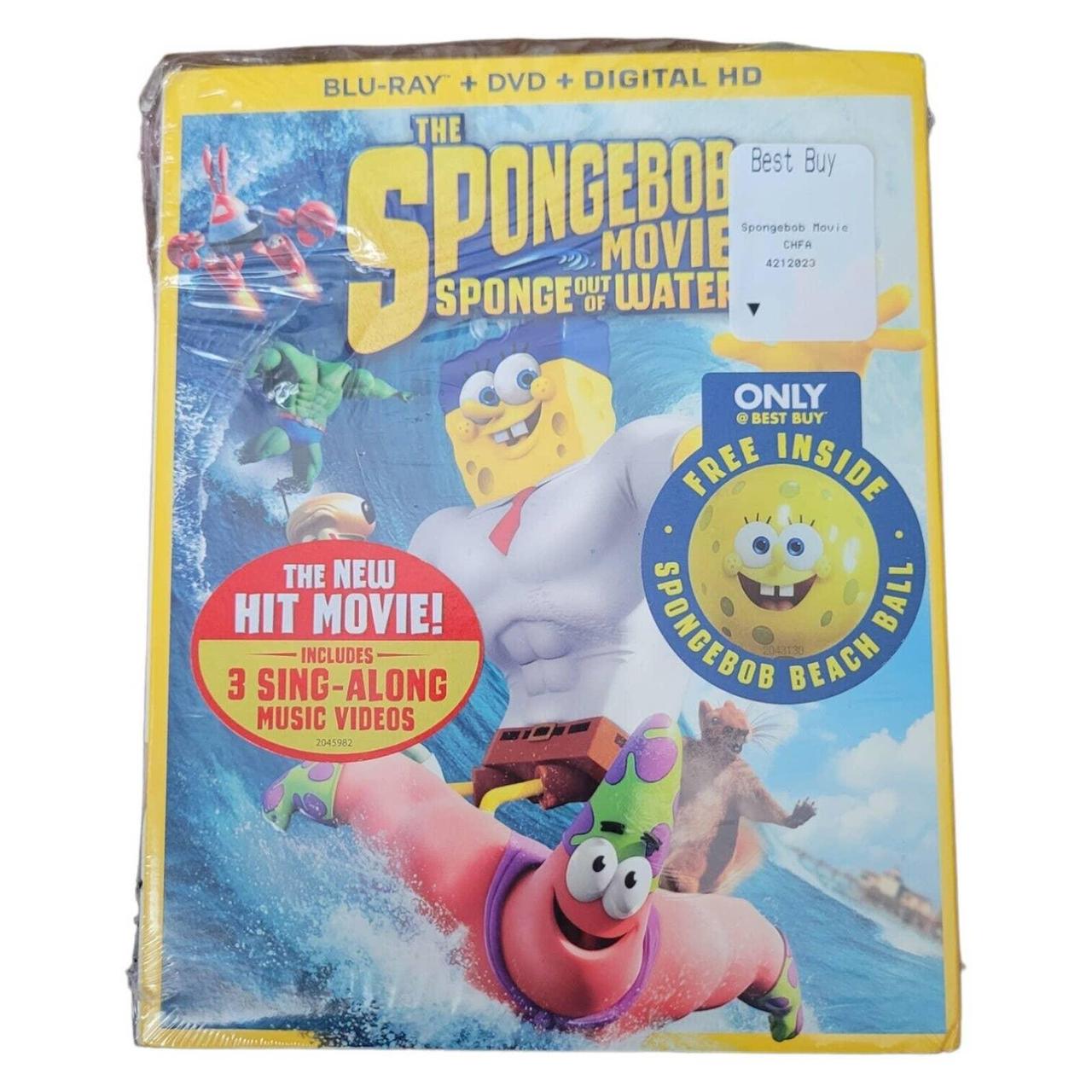 Spongebob Squarepants water bottle Size: - Depop