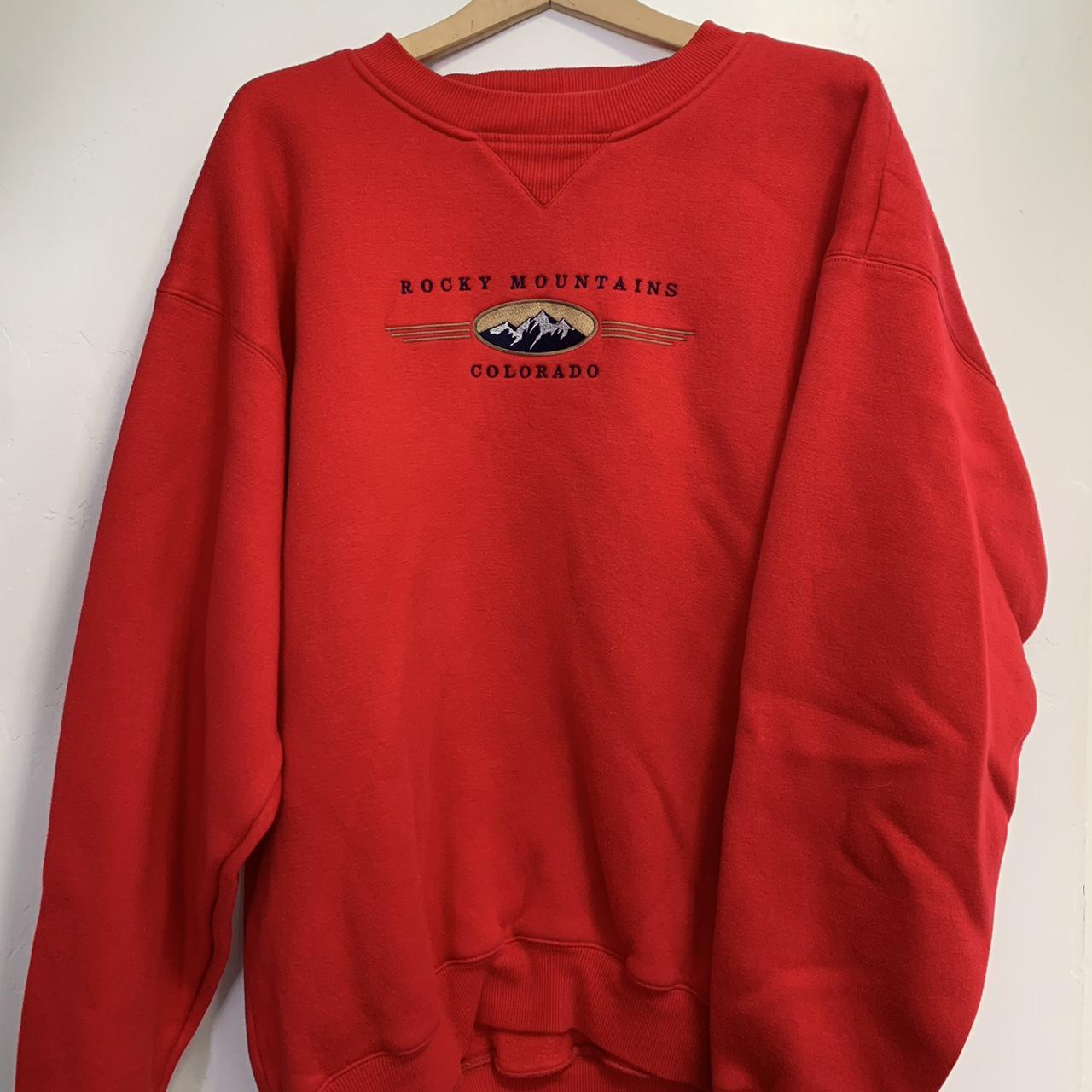 Vintage Red Colorado sweater Tag:... - Depop