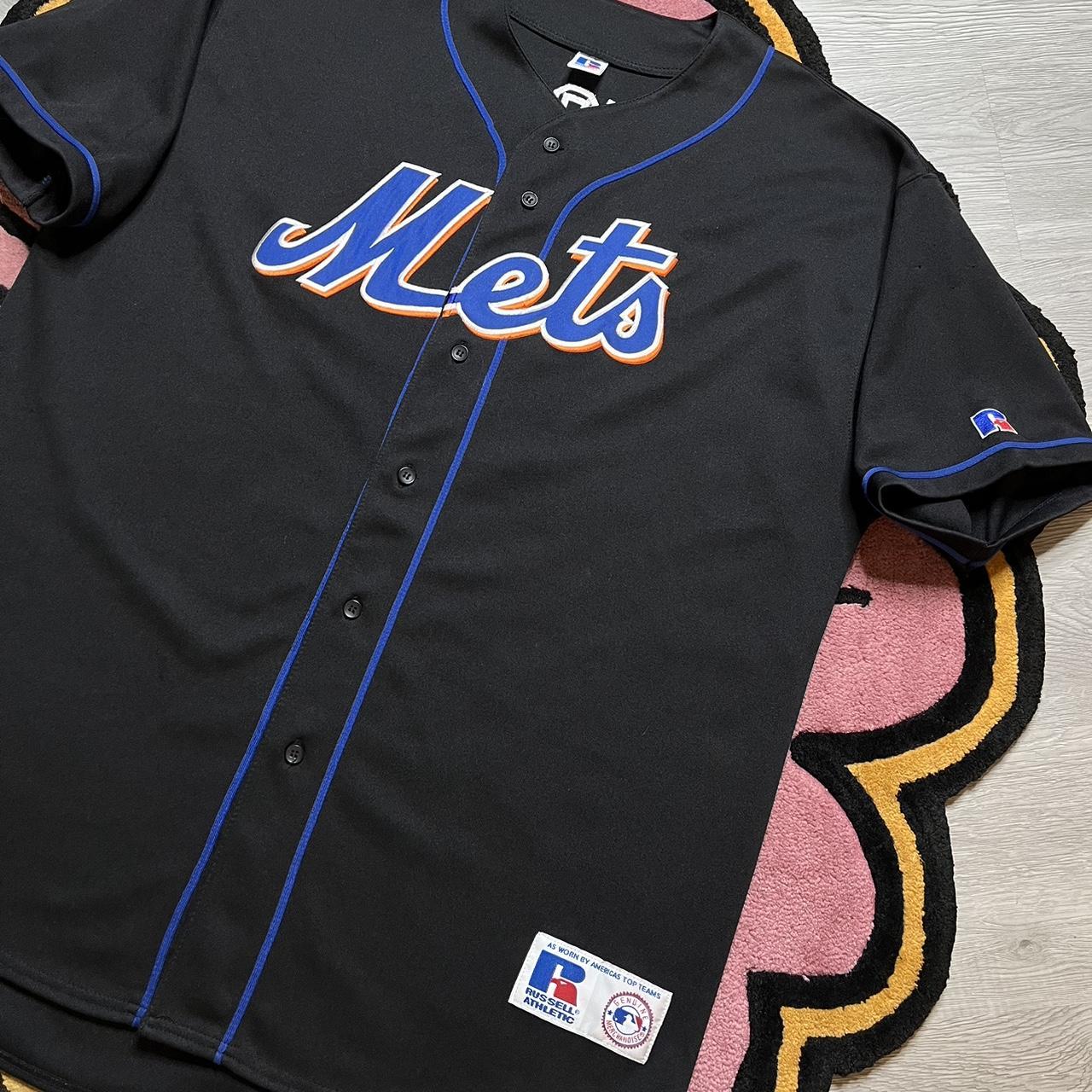 Vintage Y2K New York Mets Edgardo Alfonzo Majestic - Depop