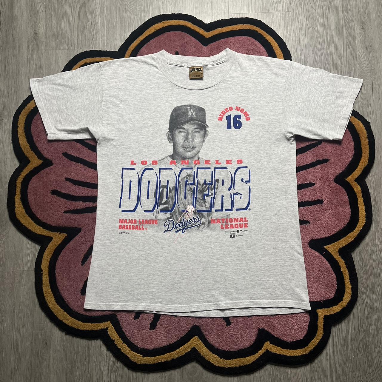 Vintage Los Angeles Dodgers Nutmeg Baseball Tshirt, Size Medium