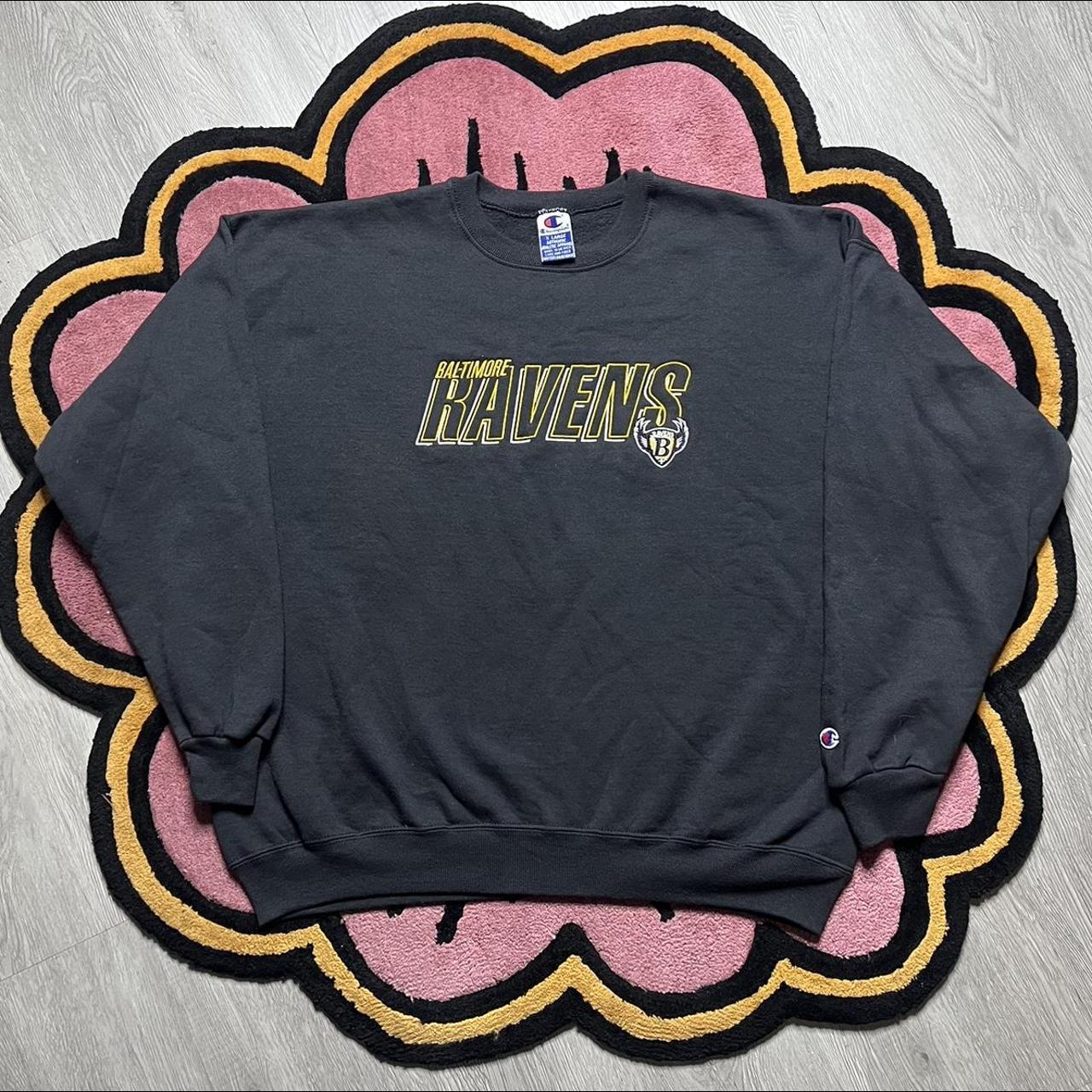 Vintage 90s Baltimore Ravens Sweatshirt Crewneck Baltimore 