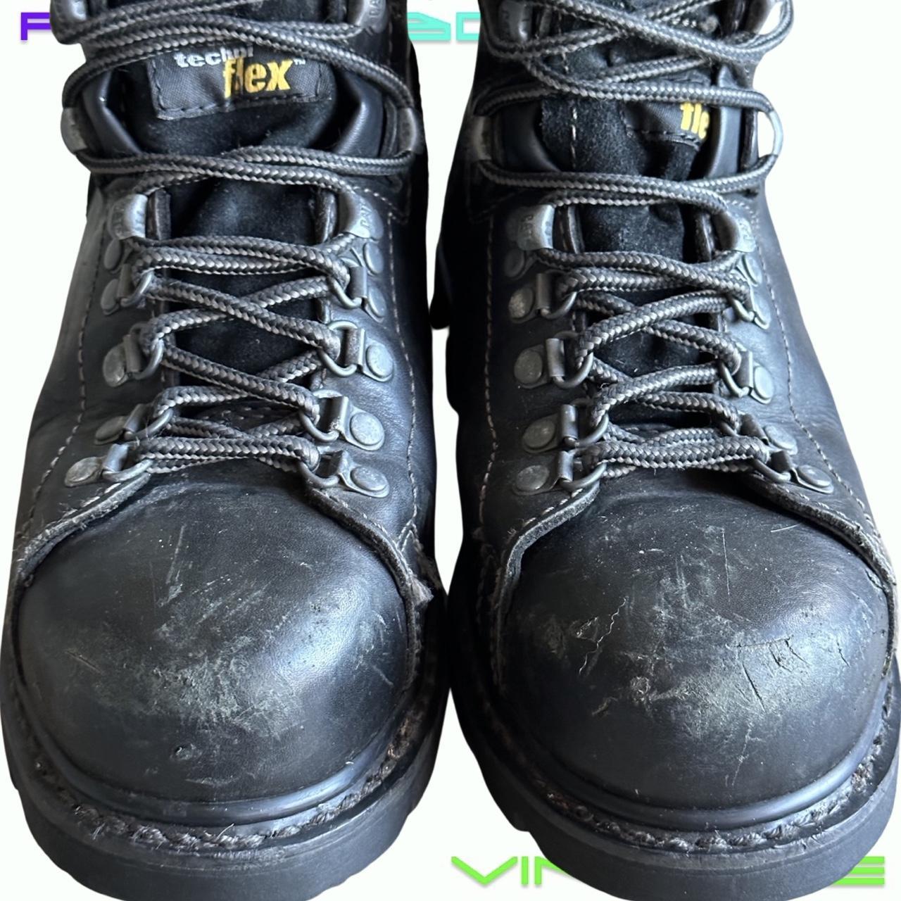 VINTAGE CATERPILLAR WORK LEATHER BOOTS 🔳 Mens 7.5... Depop