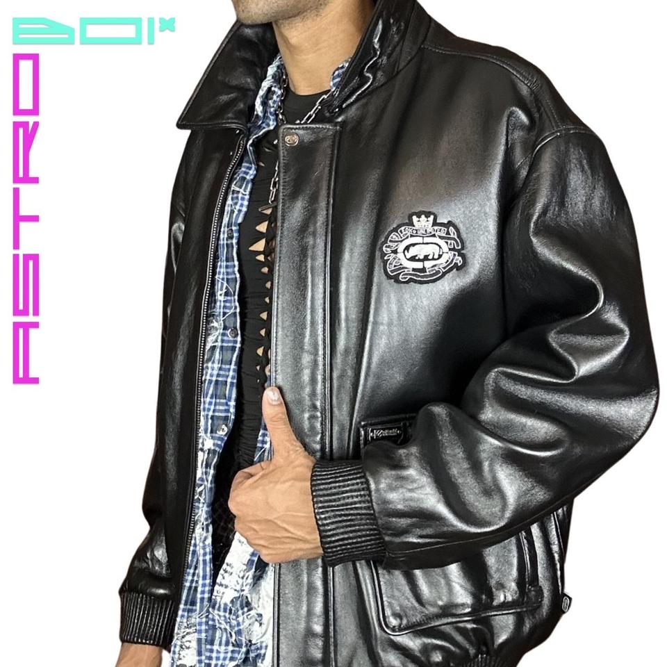 Ecko unltd outlet leather jacket