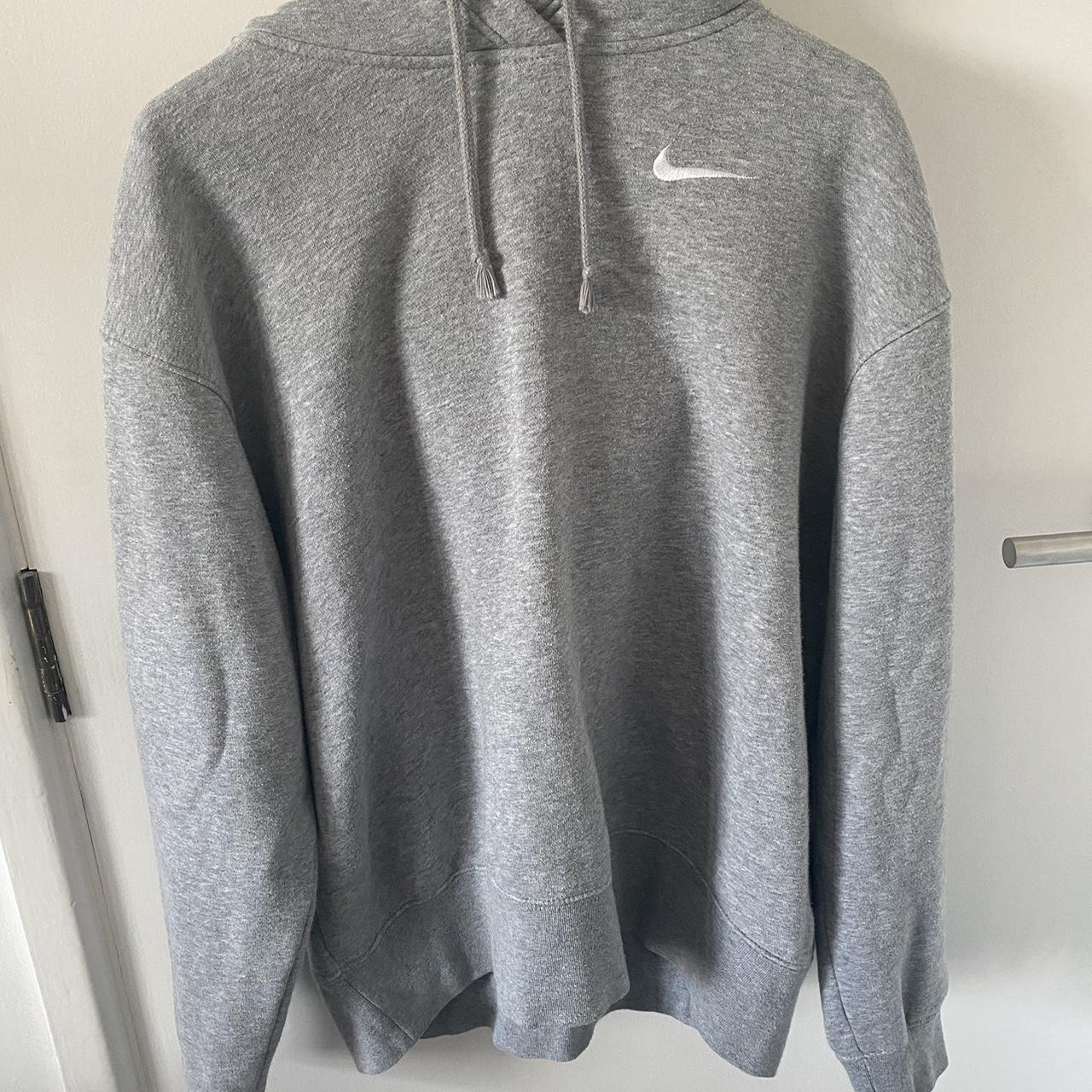 mens nike gray hoodie