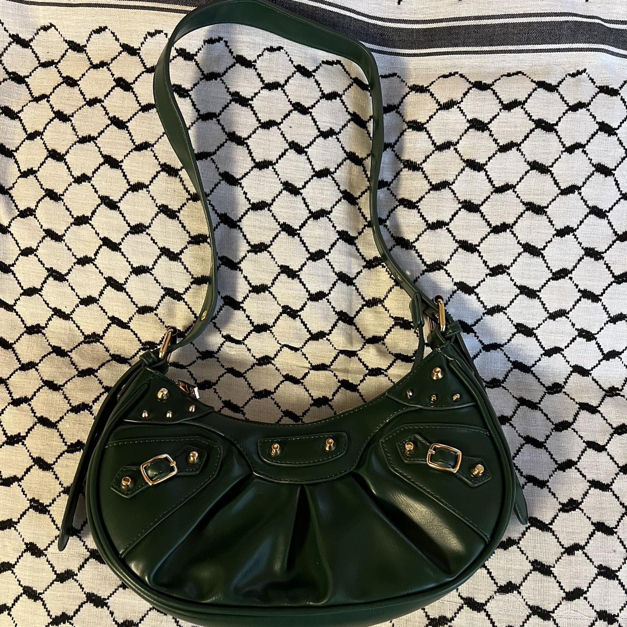 Dark Green Purse Depop