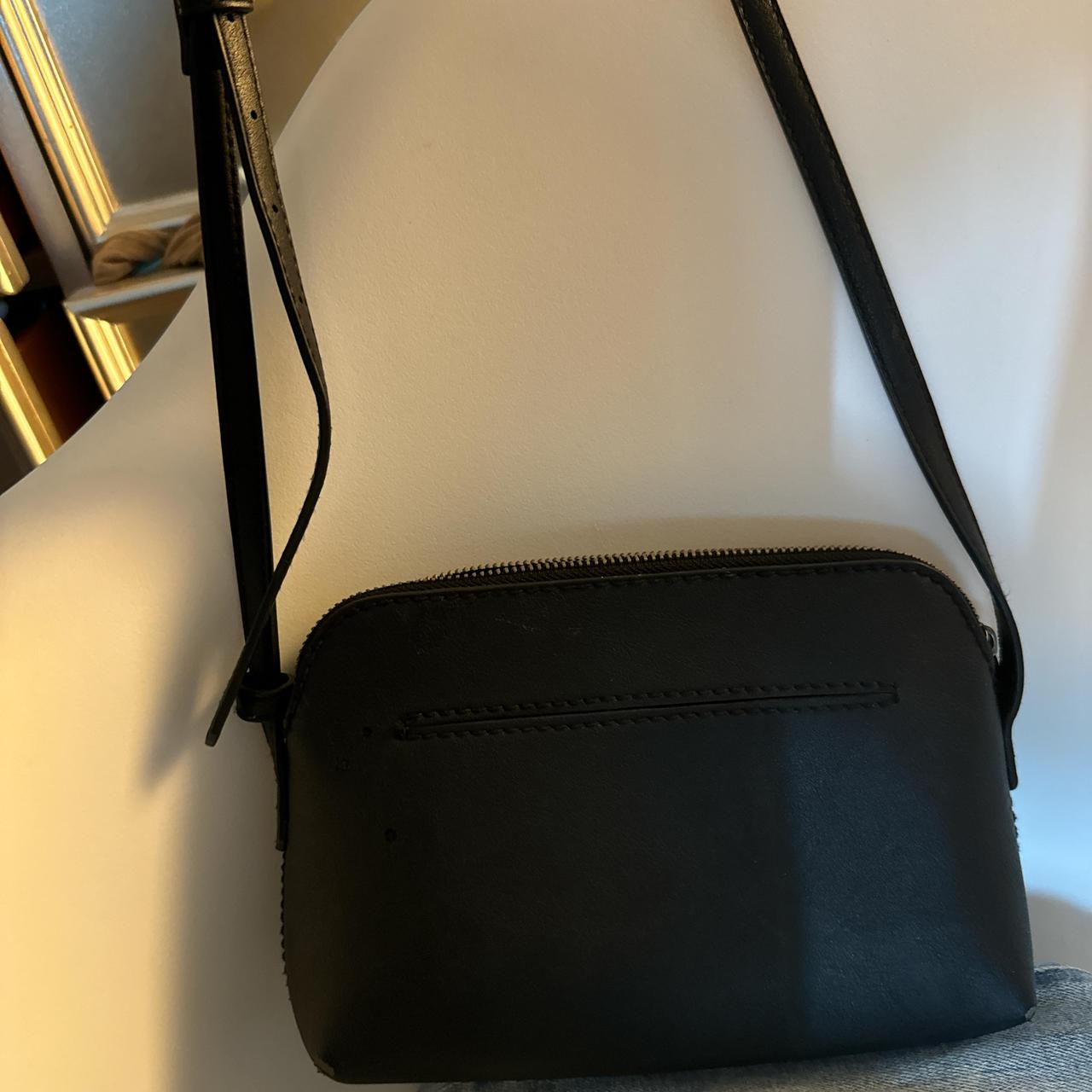 target black cross body or shoulder purse