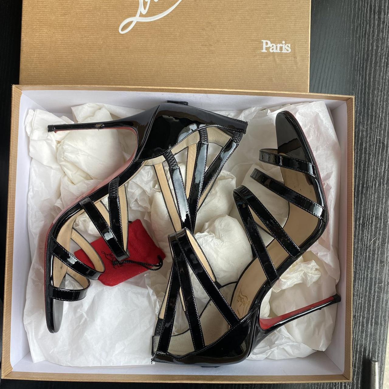 Used Christian Louboutin Red Bottoms With Box And - Depop