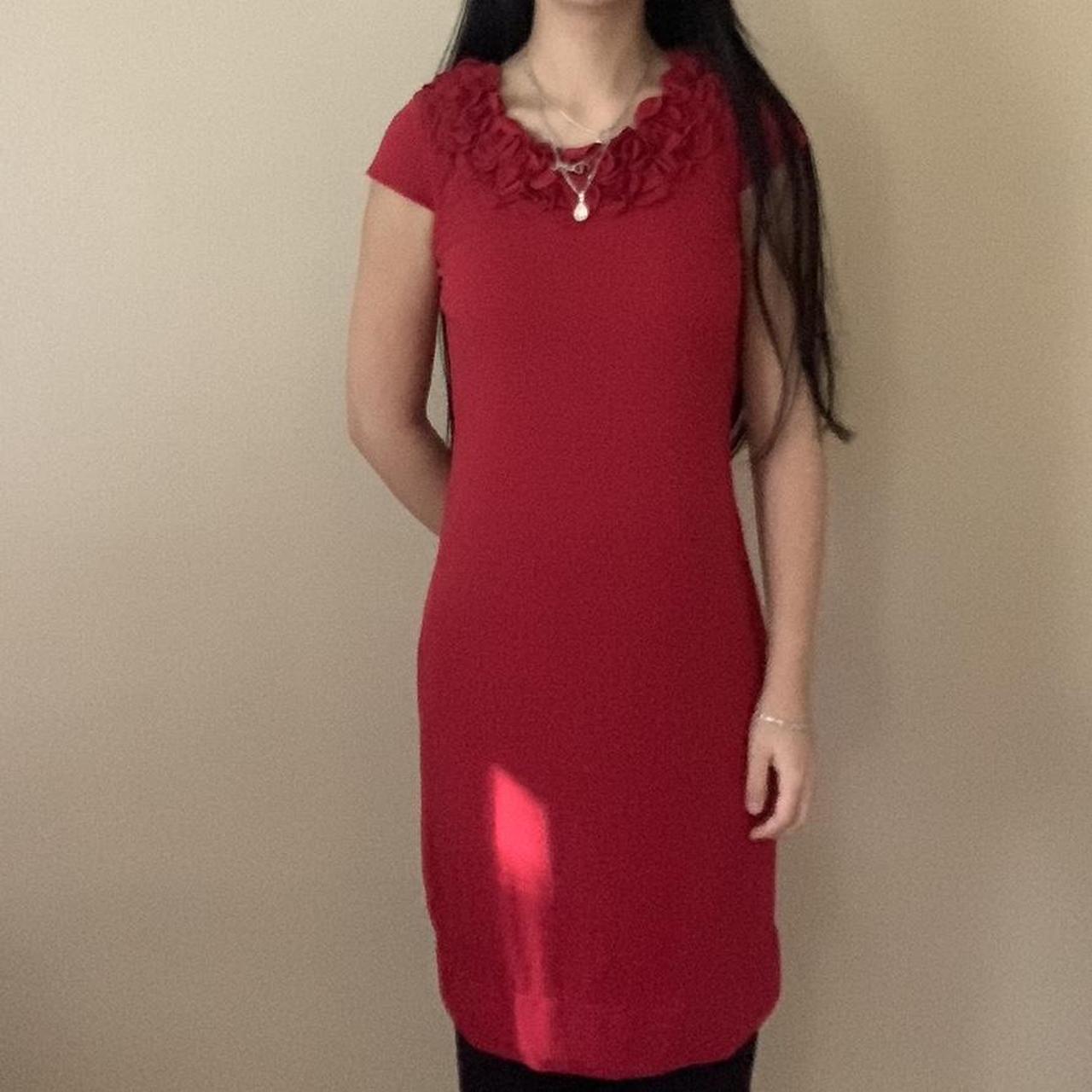 Alfani red dress sale