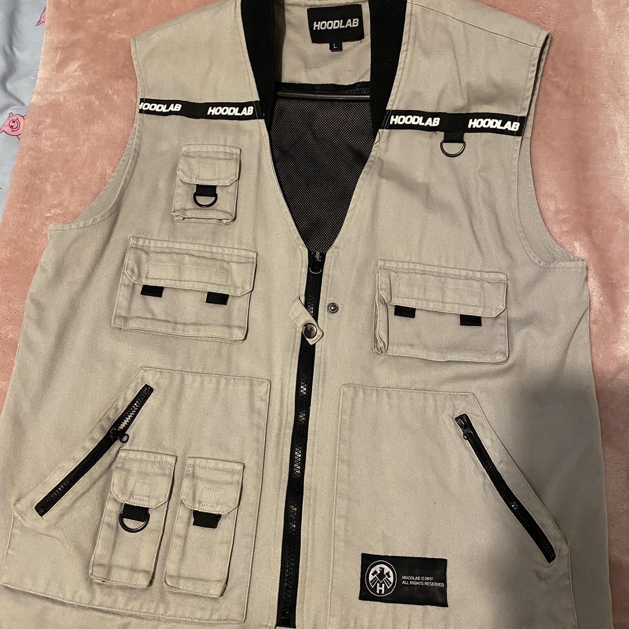 Hoodlab tech vest, these were p rare back in the day... - Depop