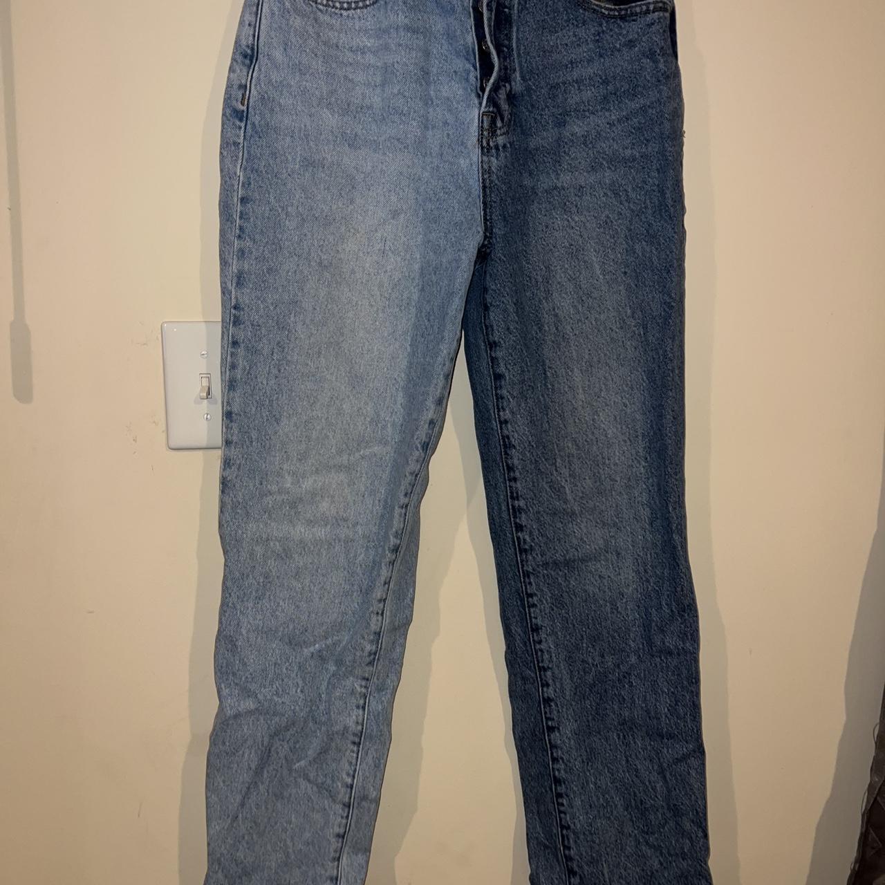 PacSun Women's Jeans - Blue - 28 – Pacsun Two-Tone Baggy Jeans - Waist 28" …