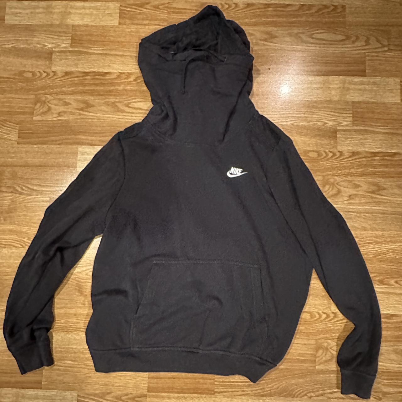 nike funnel neck hoodie worn lightly nothing wrong... - Depop