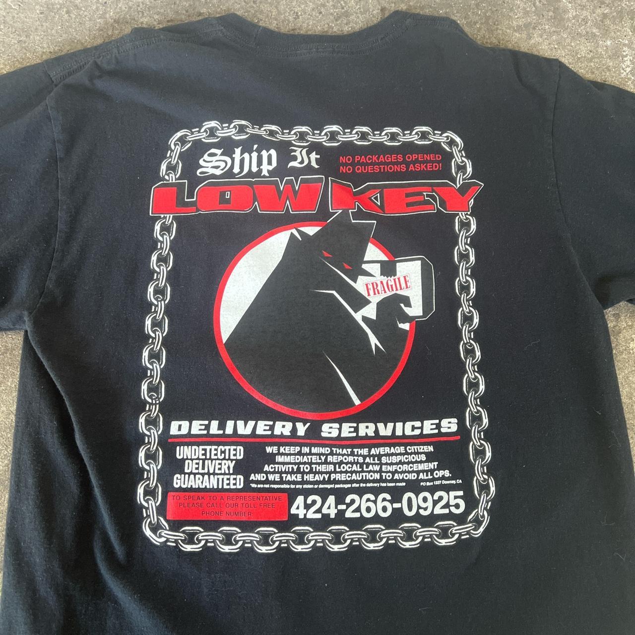 - Cool vintage keep it lowkey t shirt - dope design... - Depop