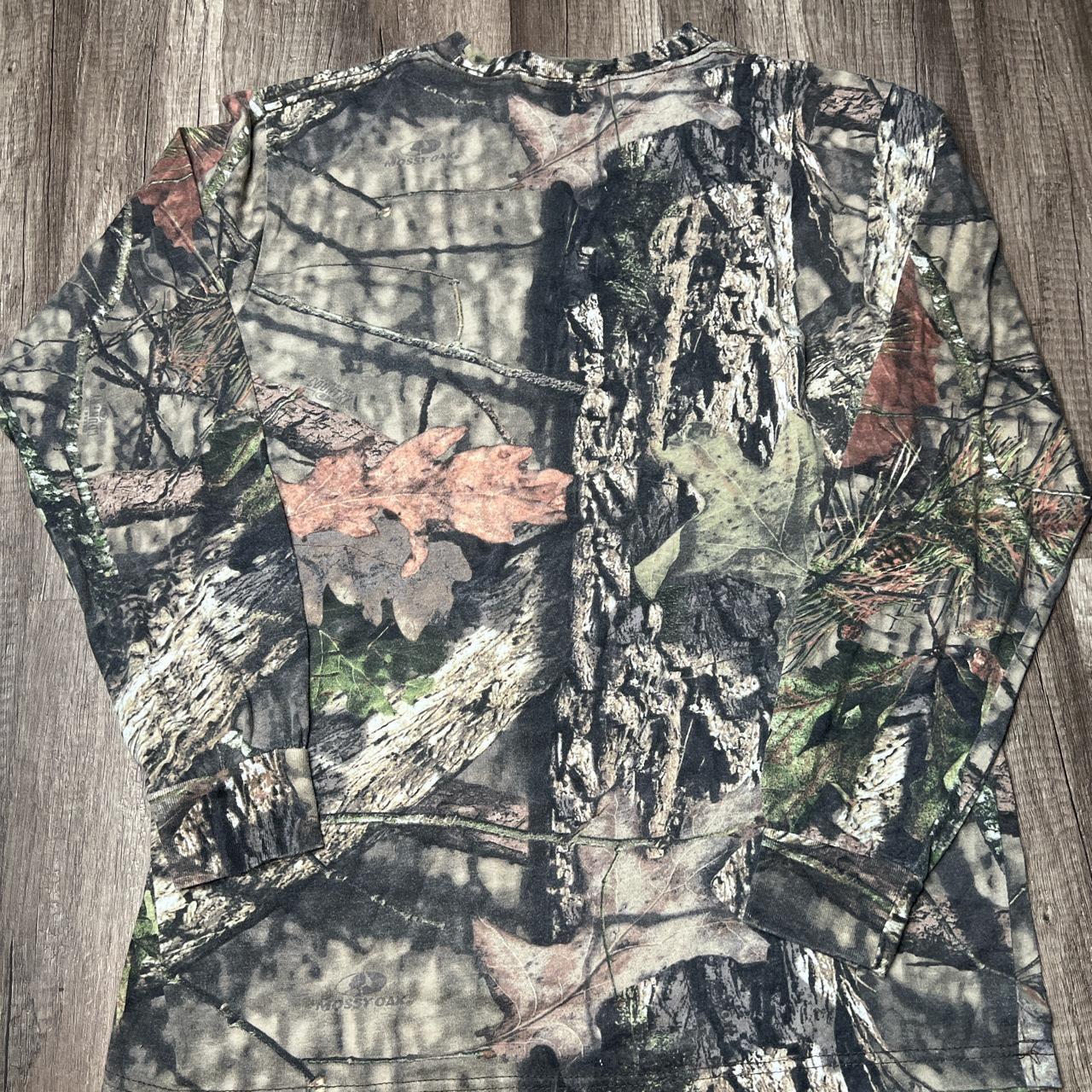 - y2k mossy oak style camo longsleeve - tagged... - Depop