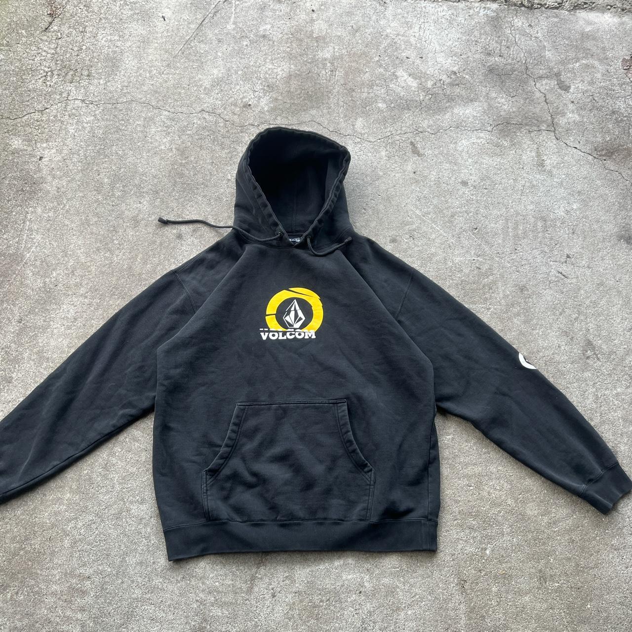 Yellow best sale volcom hoodie