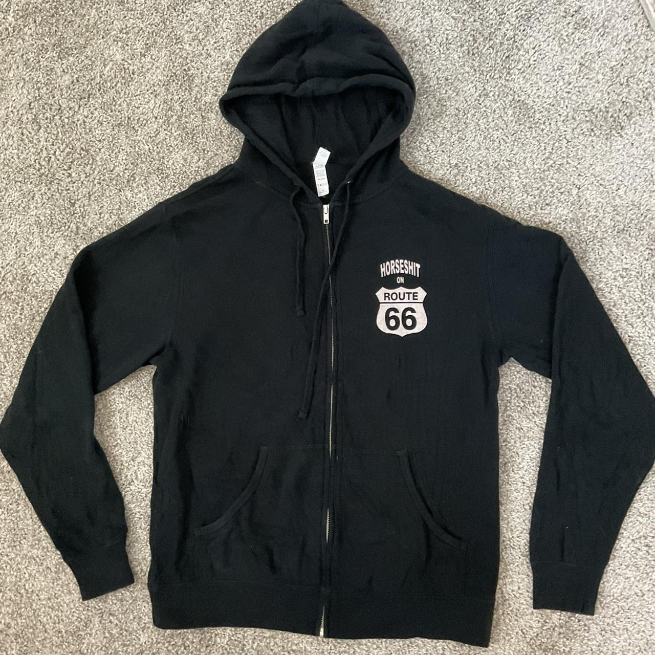 🗝️ The garden horseshit on route 66 merch zip up... - Depop