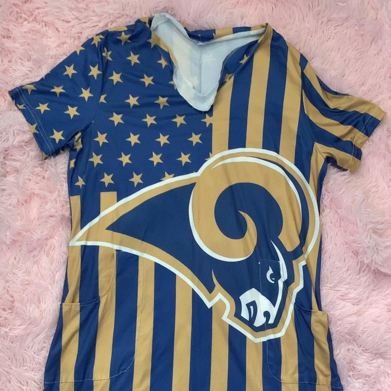 rams dress/gown size 2xl i think, no tag #sports - Depop